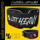 Cinturón de Levantamiento Lift Heavy, Hebilla con seguro - Camo Pink 10cm -