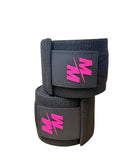 Knee wraps / vendas para rodillas MM - Negro/Fucsia