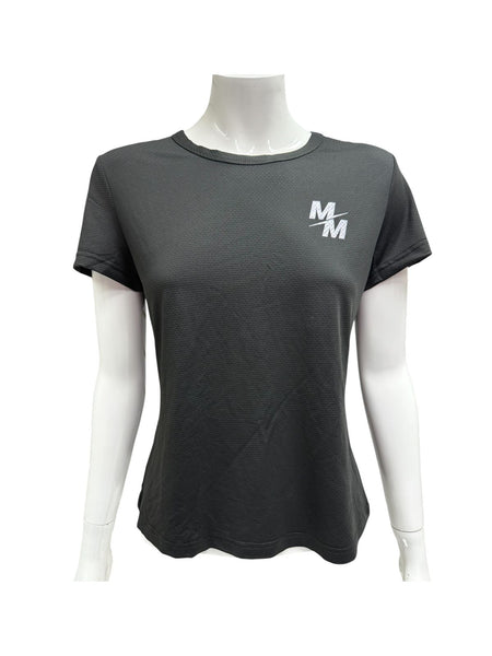 Polera mujer deportiva más movimiento Negro