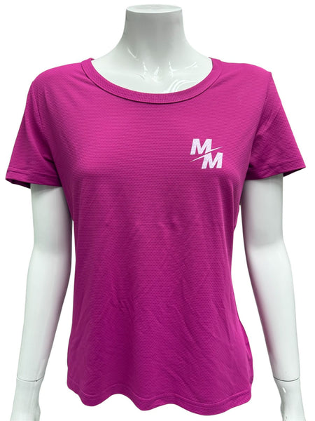 Polera mujer deportiva más movimiento Fucsia