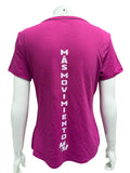 Polera mujer deportiva más movimiento Fucsia