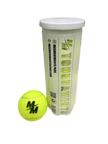 Tarro de pelotas de padel MM Tournaments