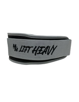 Cinturón de Levantamiento Lift Heavy - Gris 12,5cm