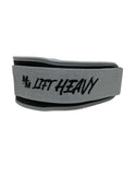 Cinturón de Levantamiento Lift Heavy - Gris 12,5cm