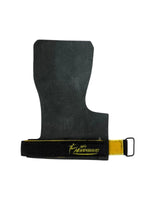 Callera cuero fácil transición negro amarillo