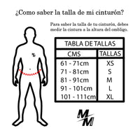 Cinturón de Levantamiento 100% Nylon, Hebilla con seguro - Negro/Turquesa -