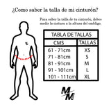 Cinturón de Levantamiento 100% Nylon, Hebilla con seguro - Negro/Turquesa -