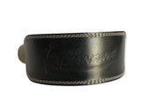 Cinturón de Levantamiento cuero natural, Hebilla doble - 10,5cm -