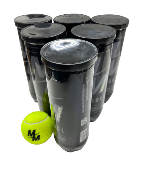 Pack 6 X Tarro de pelotas de padel MM – Mas Movimiento Sport